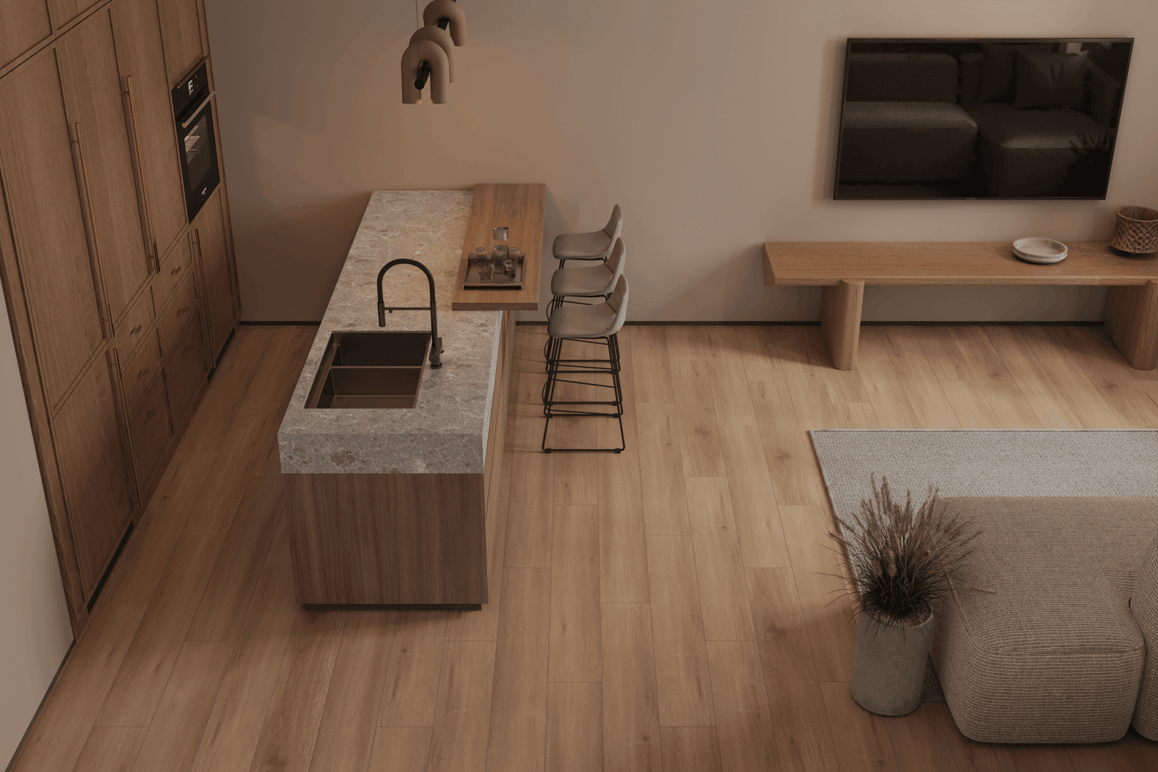 Дуб Мантуя LF100-23